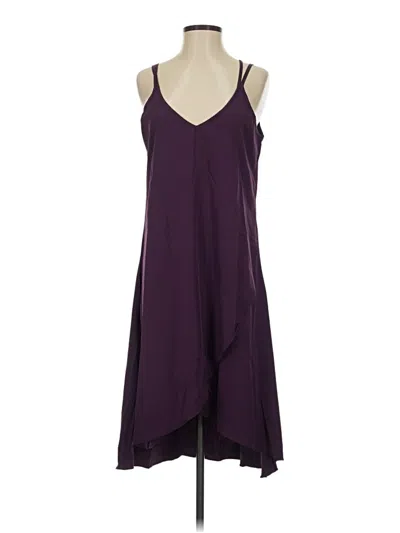 Pre-owned Unbranded Casual Dress In Purple
