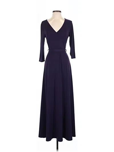 Pre-owned Unbranded Casual Dress In Purple