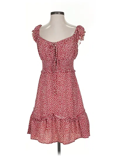 Pre-owned Unbranded Casual Dress In Red