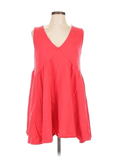 Pre-owned Unbranded Casual Dress In Red