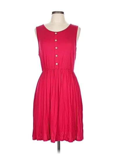 Pre-owned Unbranded Casual Dress In Red