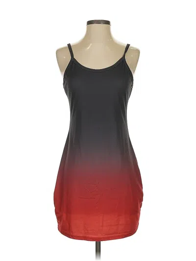 Pre-owned Unbranded Casual Dress In Red