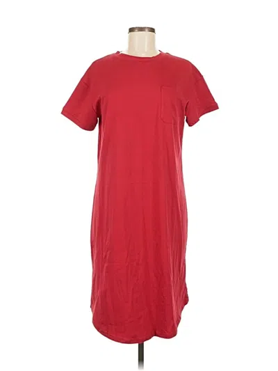 Pre-owned Unbranded Casual Dress In Red