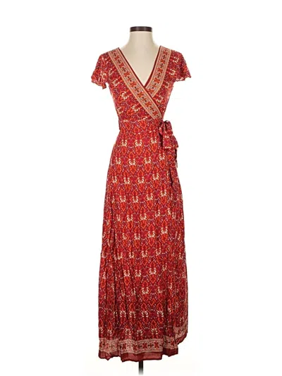 Pre-owned Unbranded Casual Dress In Red