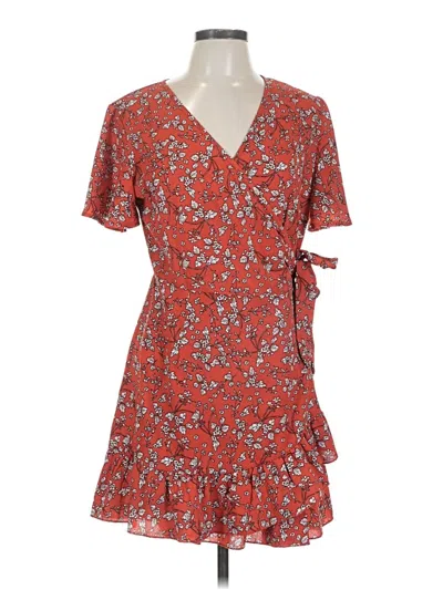 Pre-owned Unbranded Casual Dress In Red