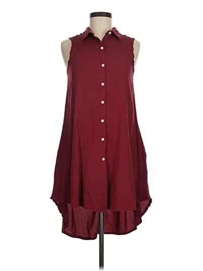 Pre-owned Unbranded Casual Dress In Red