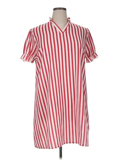 Pre-owned Unbranded Casual Dress In Red