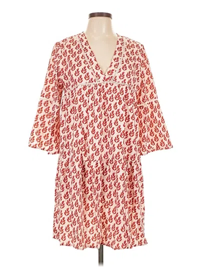 Pre-owned Unbranded Casual Dress In Red