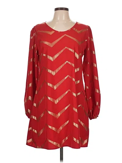 Pre-owned Unbranded Casual Dress In Red