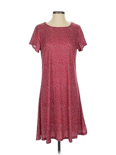 Pre-owned Unbranded Casual Dress In Red