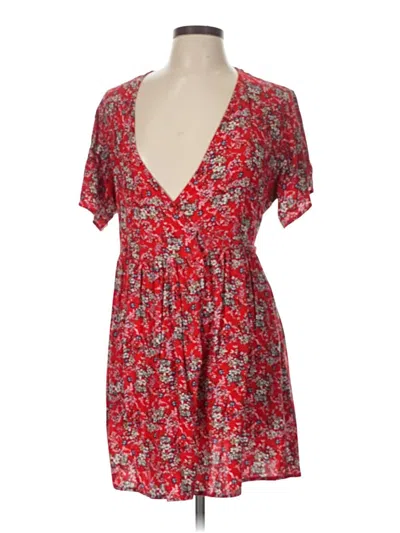 Pre-owned Unbranded Casual Dress In Red