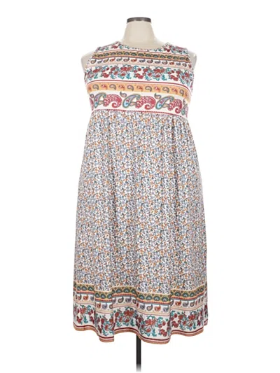 Pre-owned Unbranded Casual Dress In Red
