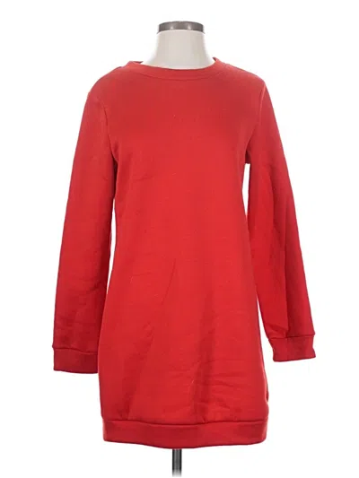 Pre-owned Unbranded Casual Dress In Red