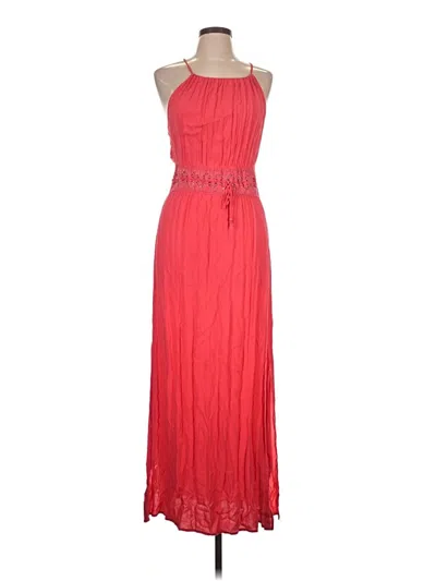 Pre-owned Unbranded Casual Dress In Red
