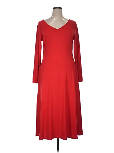 Pre-owned Unbranded Casual Dress In Red