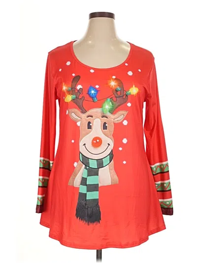 Pre-owned Unbranded Casual Dress In Red