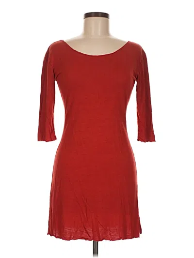 Pre-owned Unbranded Casual Dress In Red