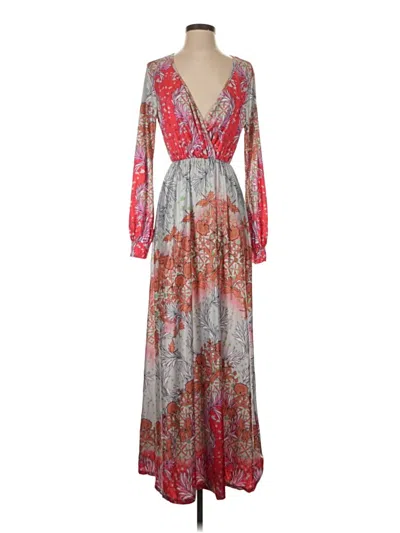 Pre-owned Unbranded Casual Dress In Red