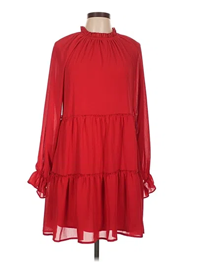 Pre-owned Unbranded Casual Dress In Red