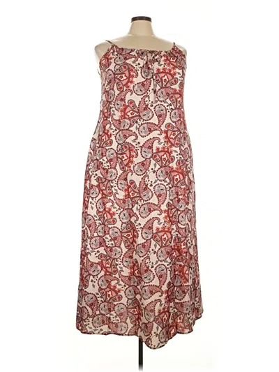 Pre-owned Unbranded Casual Dress In Red