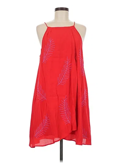 Pre-owned Unbranded Casual Dress In Red