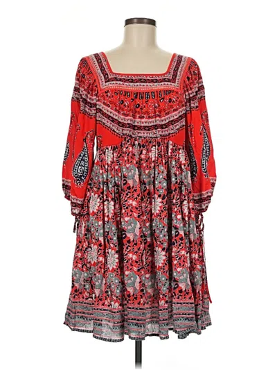 Pre-owned Unbranded Casual Dress In Red