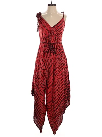 Pre-owned Unbranded Casual Dress In Red