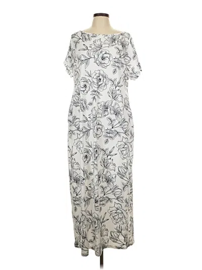 Pre-owned Unbranded Casual Dress In Silver