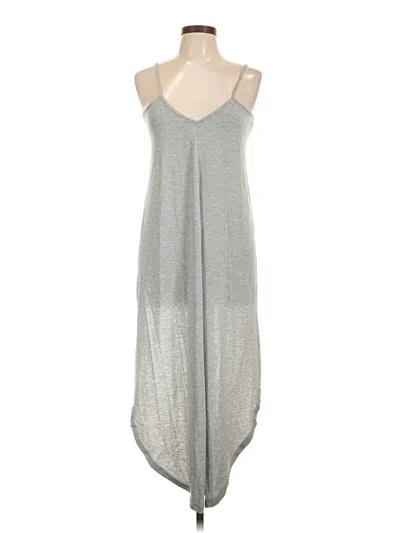 Pre-owned Unbranded Casual Dress In Silver
