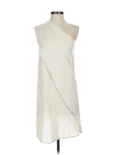 Pre-owned Unbranded Casual Dress In White