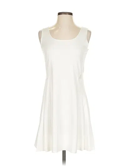 Pre-owned Unbranded Casual Dress In White