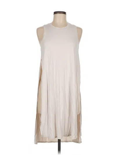 Pre-owned Unbranded Casual Dress In White