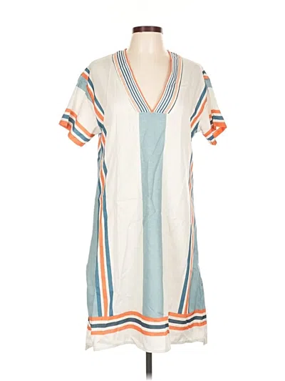 Pre-owned Unbranded Casual Dress In White