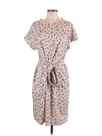 Pre-owned Unbranded Casual Dress In White