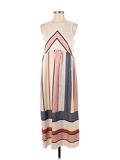 Pre-owned Unbranded Casual Dress In White