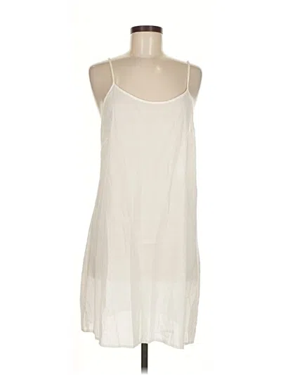 Pre-owned Unbranded Casual Dress In White