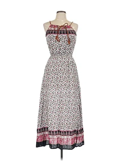 Pre-owned Unbranded Casual Dress In White