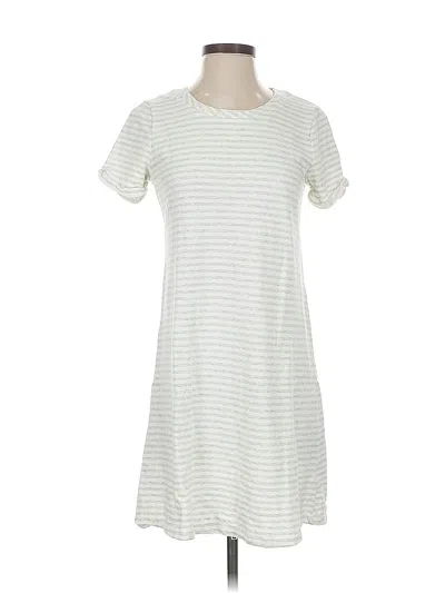 Pre-owned Unbranded Casual Dress In White