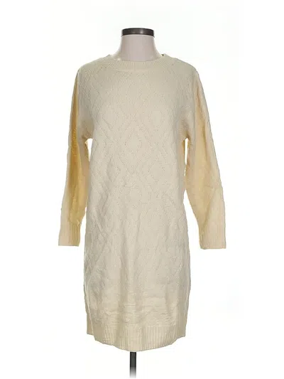 Pre-owned Unbranded Casual Dress In White