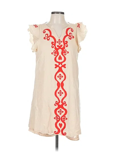 Pre-owned Unbranded Casual Dress In White