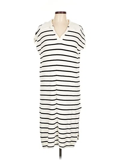 Pre-owned Unbranded Casual Dress In White