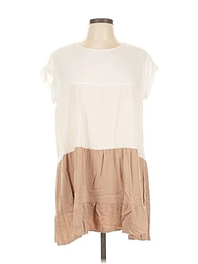 Pre-owned Unbranded Casual Dress In White