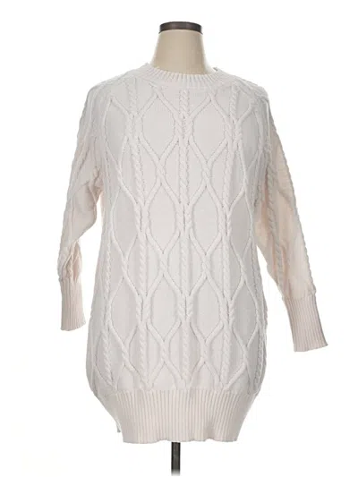 Pre-owned Unbranded Casual Dress In White