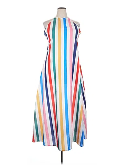Pre-owned Unbranded Casual Dress In White