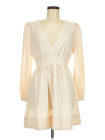Pre-owned Unbranded Casual Dress In White