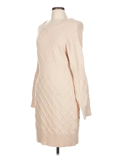 Pre-owned Unbranded Casual Dress In White