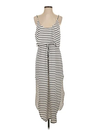 Pre-owned Unbranded Casual Dress In White