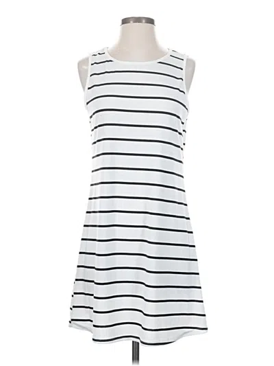 Pre-owned Unbranded Casual Dress In White