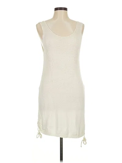 Pre-owned Unbranded Casual Dress In White