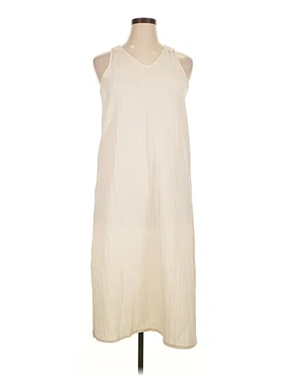 Pre-owned Unbranded Casual Dress In White